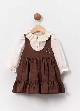 Сарафан з блузою chocolate miracle 68-86 см