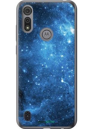 Чехол на motorola e6i звёздное небо "167u-2355-10746"