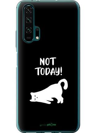 Чехол на huawei honor 20 pro уставший кот "4535u-1702-10746"