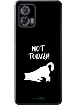 Чехол на motorola g73 уставший кот "4535u-3196-10746"