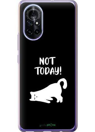 Чехол на huawei nova 8 уставший кот "4535u-2245-10746"