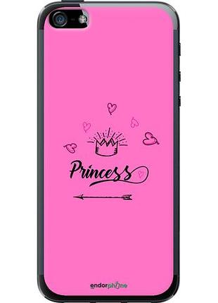 Чехол на iphone 5s princess "4361u-21-10746"