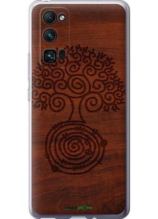 Чехол на huawei honor 30 pro узор дерева "4119u-1920-10746"