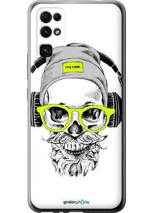 Чохол на huawei honor 30 череп в окулярах і навушниках "4144u-1921-10746"