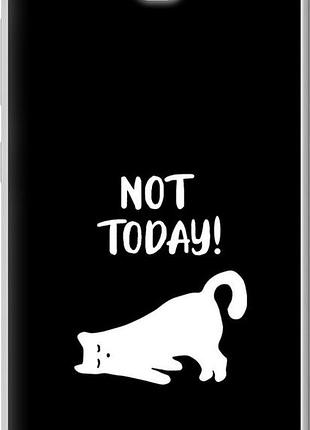 Чехол на huawei honor 3c уставший кот "4535u-307-10746"