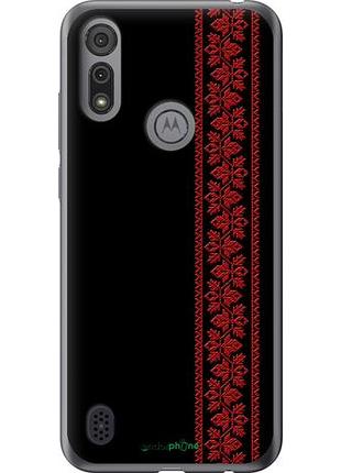 Чехол на motorola e6s вышиванка 53 "2041u-2001-10746"