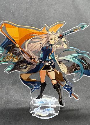 Акриловая коллекционная фигурка honkai: star rail yunli фэйсяо, feixiao (1) 15 см