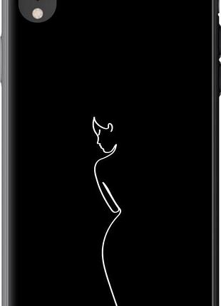 Чехол на iphone xr силуэт1 "4590u-1560-10746"