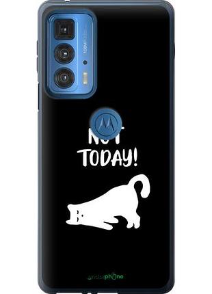 Чехол на motorola edge 20 pro уставший кот "4535u-2662-10746"
