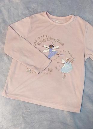 Кофта primark флис на девочку р.7-8