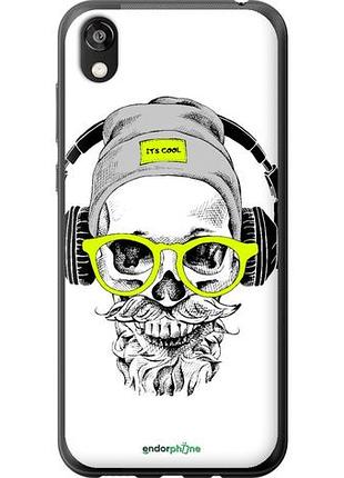 Чохол на huawei honor 8s череп в окулярах і навушниках "4144u-1679-10746"