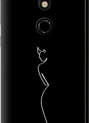 Чехол на nokia 7 силуэт1 "4590u-1367-10746"