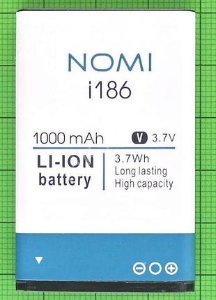 Аккумулятор для nomi nb-186, i186 1000mah