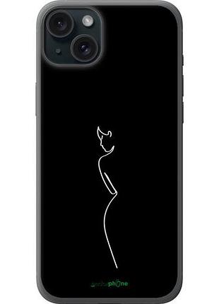 Чехол на iphone 15 plus силуэт1 "4590u-3097-10746"