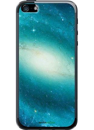 Чехол на iphone se голубая галактика "177u-214-10746"