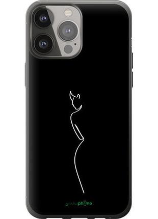 Чехол на iphone 13 pro max силуэт1 "4590u-2371-10746"