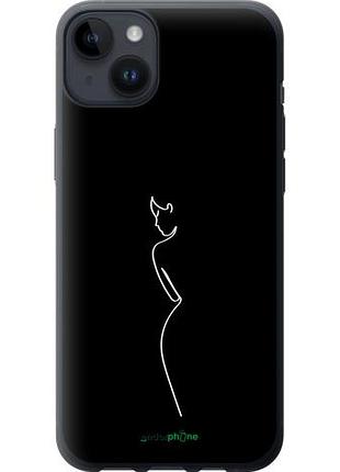 Чехол на iphone 14 plus силуэт1 "4590u-2645-10746"