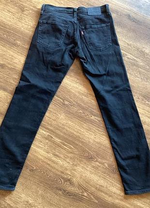 Джинси черные levi’s розмер w30 l32