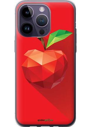 Чохол на iphone 14 pro max яблуко "4696u-2667-10746"