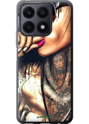 Чохол на huawei honor x8a дівчина в тату "4001u-2963-10746"