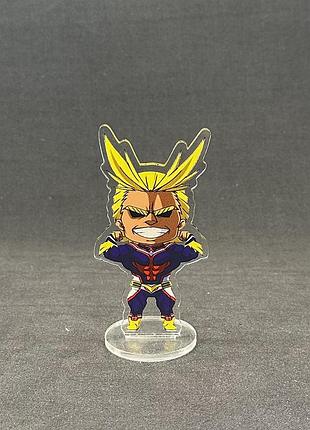 Акриловая коллекционная фигурка chibi моя геройская академия всемогущий 10 cм