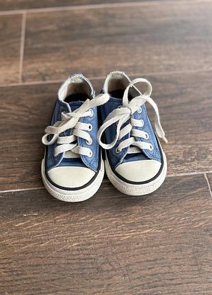 Кеди converse дитячі 21 розмір оригінал 12.5 см в гарному стані