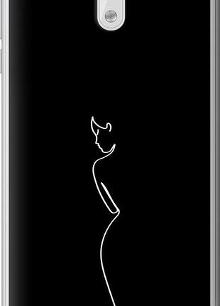 Чехол на nokia 3 силуэт1 "4590u-818-10746"