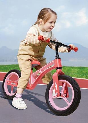 Біговел hape нове дослідження двоколісний 12" рожевий (e8653)
