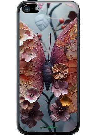 Чехол на iphone 5 fairy butterfly "6048u-18-10746"