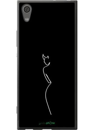 Чехол на sony xperia xa1 g3112 силуэт1 "4590u-964-10746"