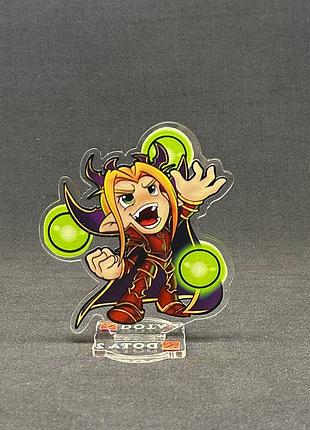 Акриловая коллекционная фигурка world of warcraft чиби chibi кель'тас солнцеходец 10 см
