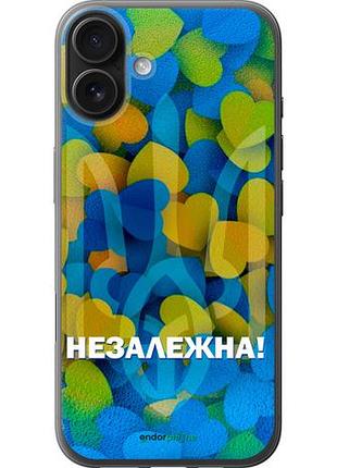 Чехол на iphone 16 plus незалежна "5447u-3714-10746"