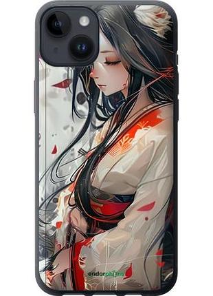 Чехол на iphone 14 plus кицуне "6073u-2645-10746"