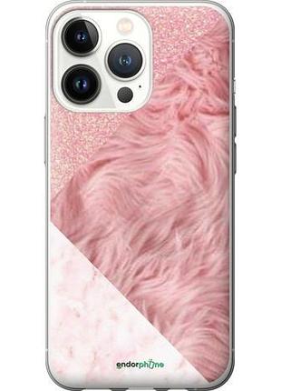 Чехол на iphone 13 pro розовые текстуры "4343u-2372-10746"