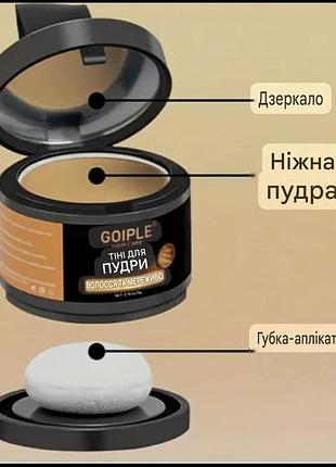 Пудра для маскировки седины для маскировки седых волос 2