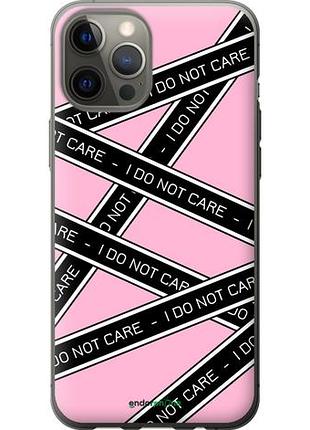 Чехол на iphone 12 pro max i do not care "4907u-2054-10746"