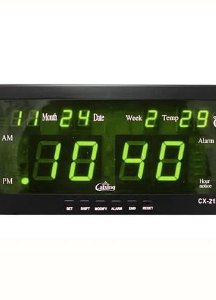 Часы / clock cx2158 2 (green) (40)