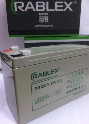 Аккумуляторная батарея 12v 9mah rablex rb 1209 (8 шт/ящ)