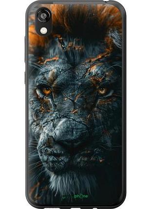 Чехол на huawei honor 8s пламенный лев "6153u-1679-10746"