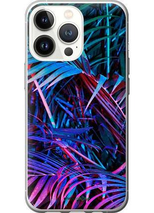 Чохол на iphone 13 pro папороть під ультрафіолетом "4069u-2372-10746"