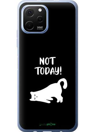 Чехол на huawei nova y61 уставший кот "4535u-2983-10746"