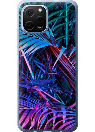 Чехол на huawei nova y61 папоротник под ультрафиолетом "4069u-2983-10746"