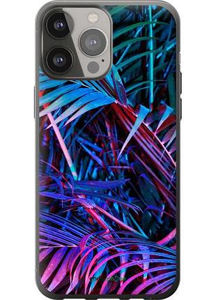 Чехол на iphone 13 pro max папоротник под ультрафиолетом "4069u-2371-10746"