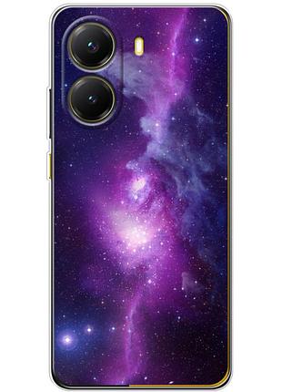 Чехол силиконовый с картинкой на xiaomi poco x7 pro (космос)