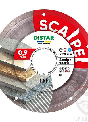 Диск алмазний по керамограніту distar scalpel 101.6x22.23x0.9мм (11120158027)