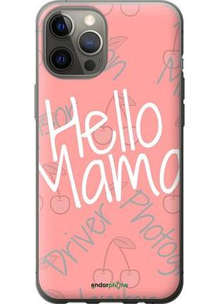 Чехол на iphone 12 pro max hello-mama "4080u-2054-10746"