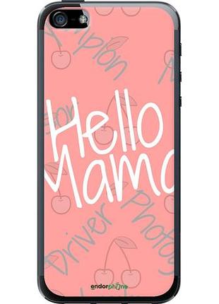 Чехол на iphone se hello-mama "4080u-214-10746"