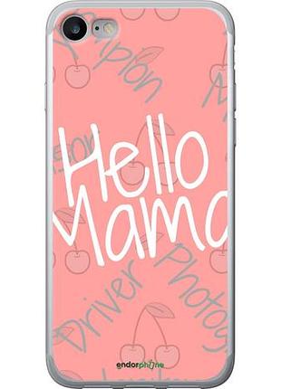 Чехол на iphone se 2022 hello-mama "4080u-3737-10746"
