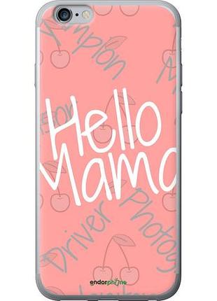 Чехол на iphone 6s plus hello-mama "4080u-91-10746"