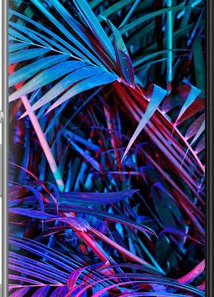 Чехол на sony xperia m5 e5633 папоротник под ультрафиолетом "4069u-217-10746"